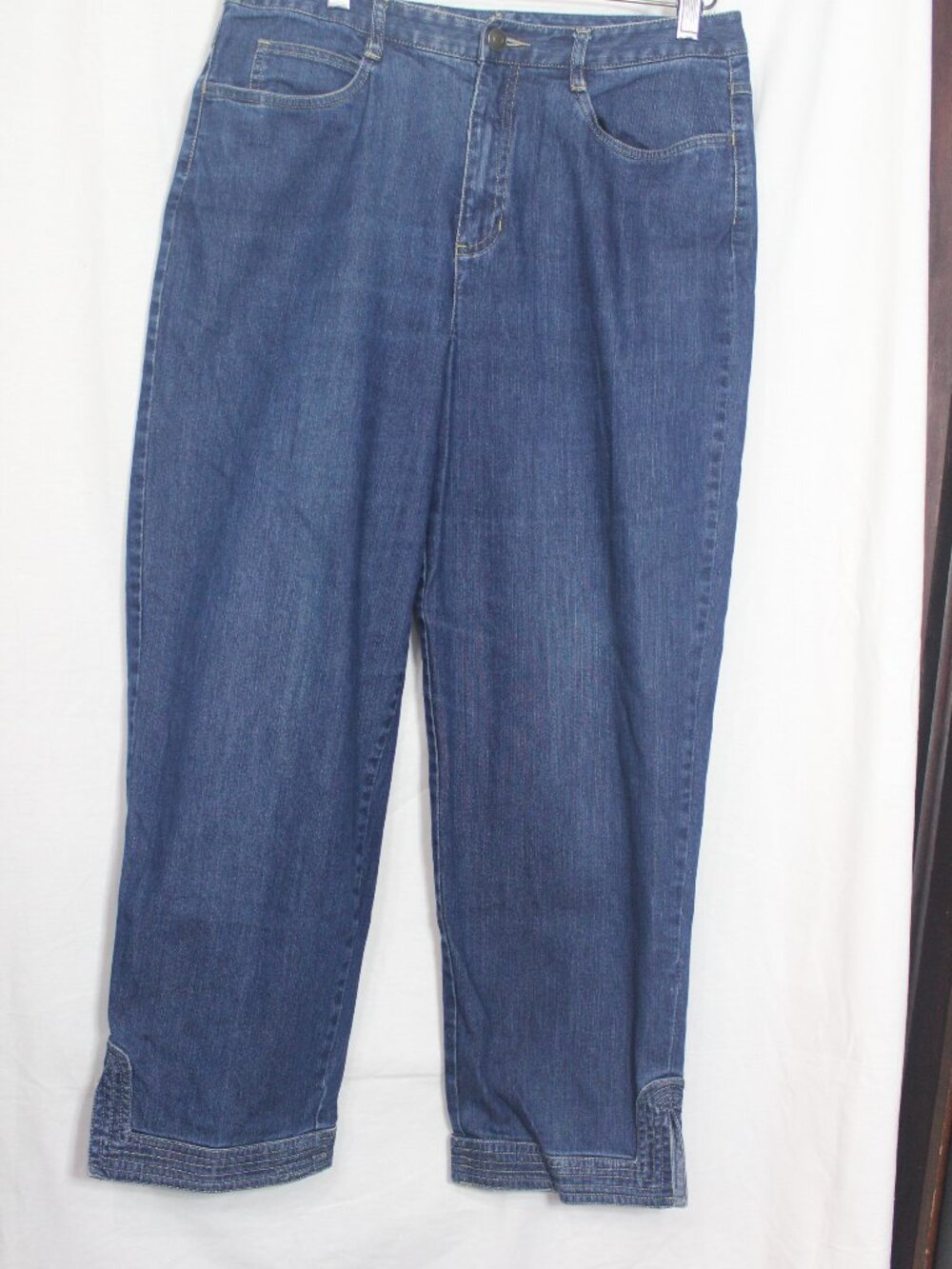 TALBOTS WOMENS JEANS BLUE DENIM SZ, 10